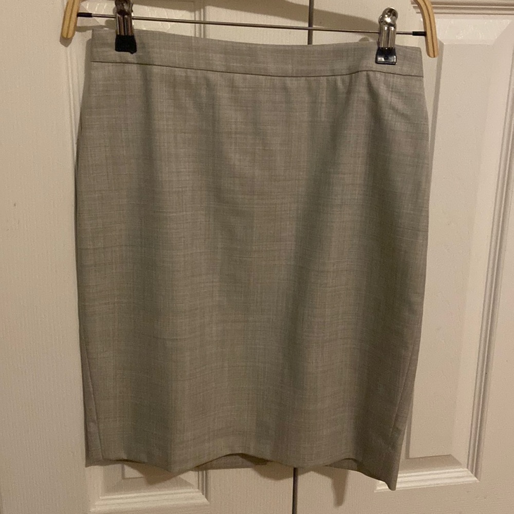 JCrew lightweight wool No.2 pencil skirt 00p